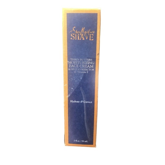 Shea Moisture Three Butters Moisturizing Face Cream Spot Corrector Vitamin E New - Picture 2 of 7